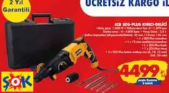 JCB SDS-PLUS KIRICI-DELİCİ JCB SDS-PLUS KIRICI-DELİCİ